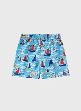 Aqua Blu Boys Lycra Boardshort - Helm