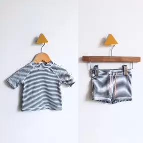 Striped Swim Set // 6M