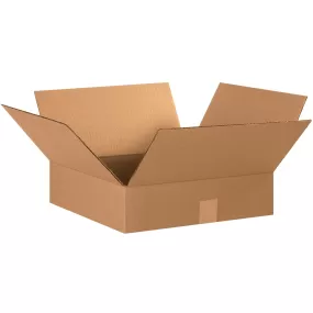 15 x 15 x 4 Flat Corrugated Boxes