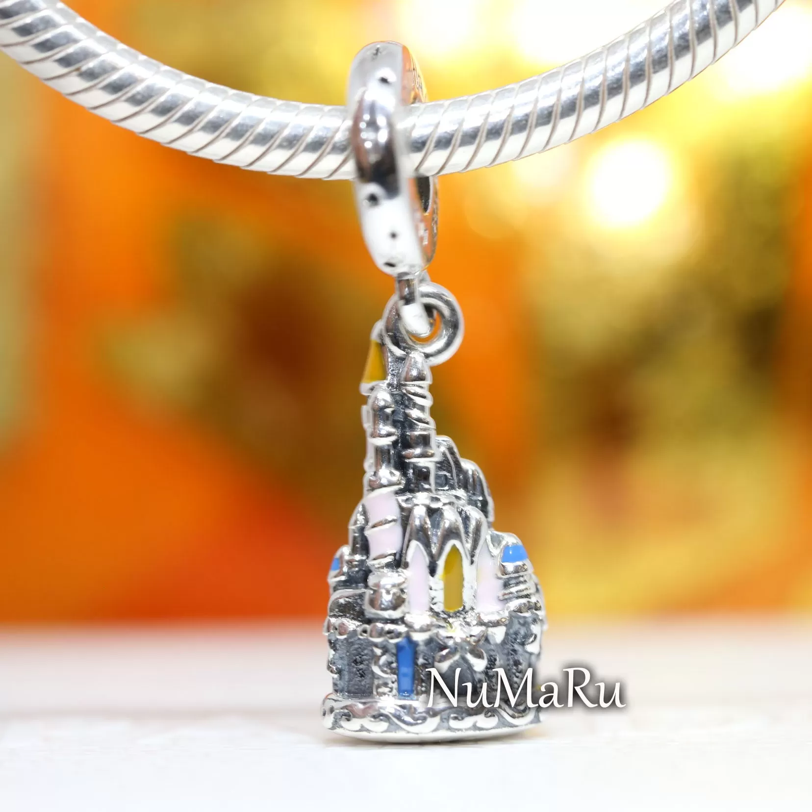 50th Anniversary Fantasyland Castle Charm 400945215345