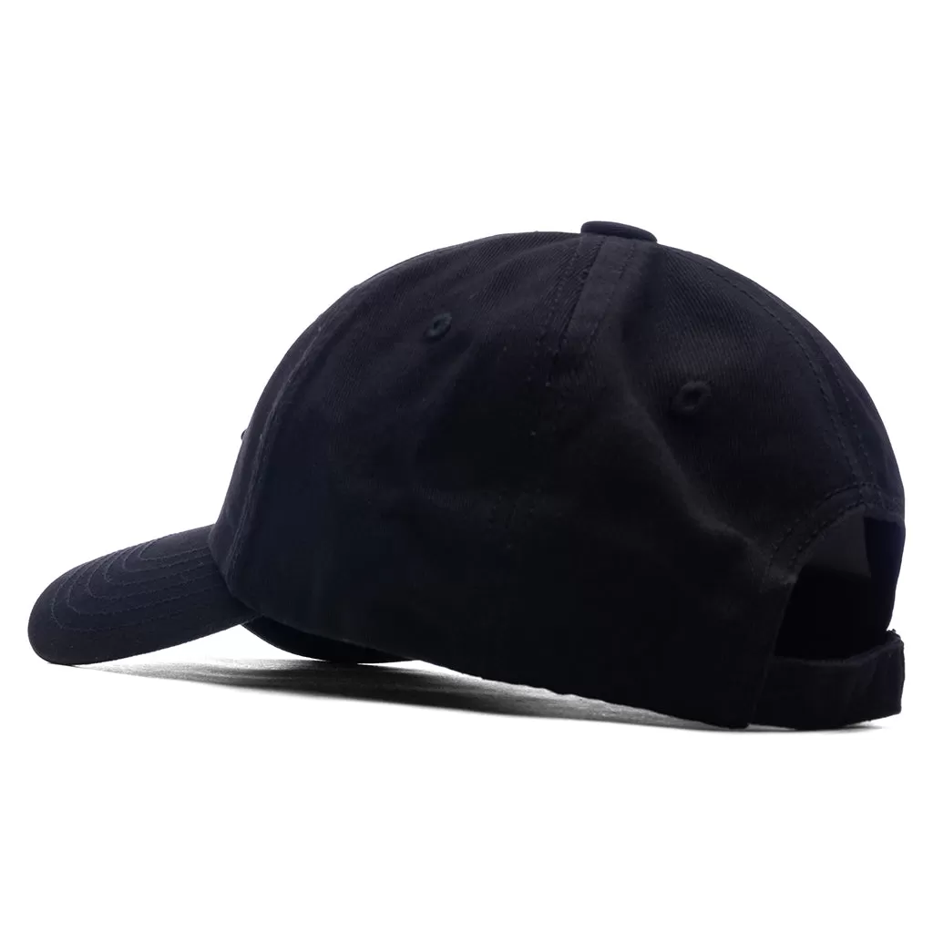 6 Panel Cap #4 - Black