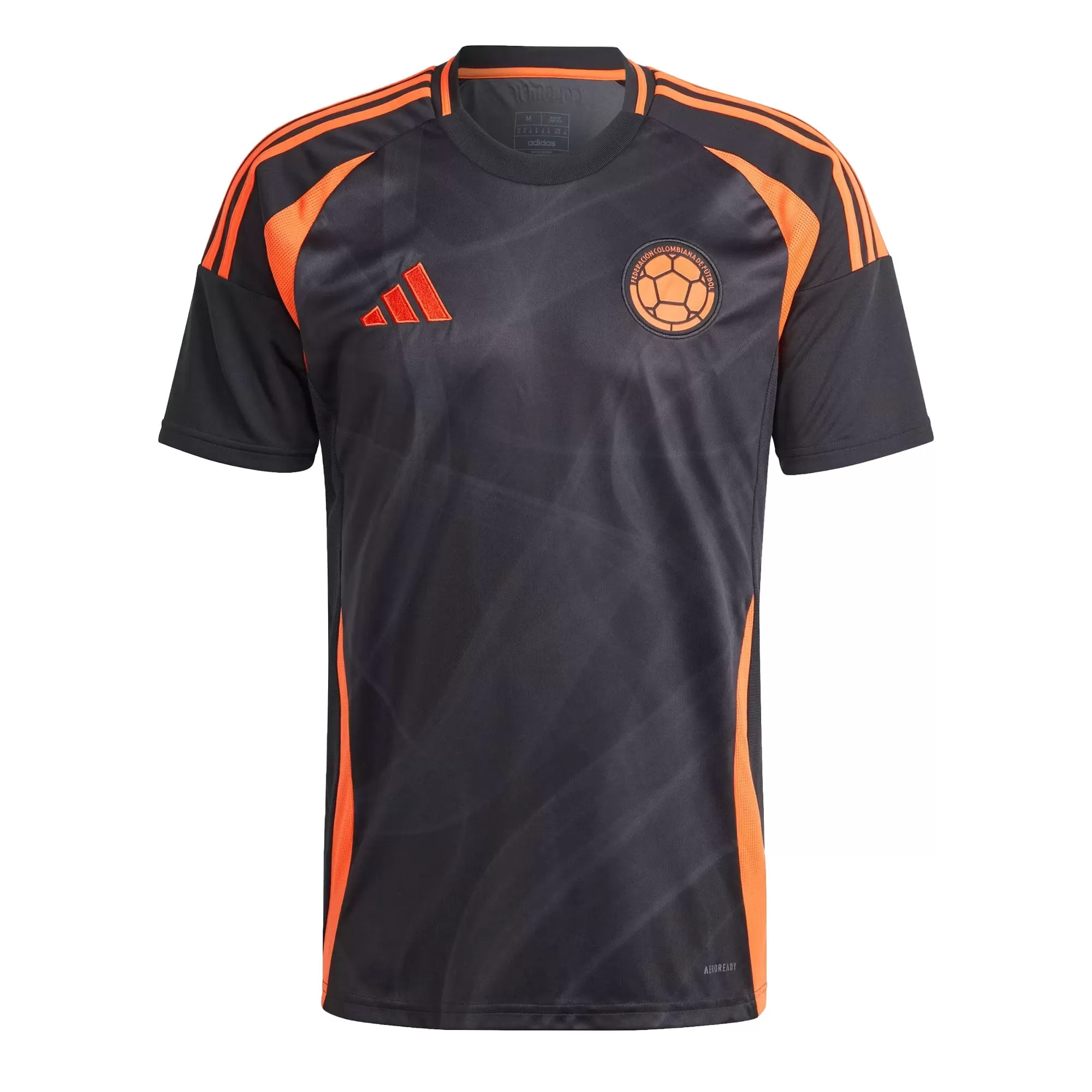 adidas Men's Colombia 2024/25 Away Jersey Black/Orange