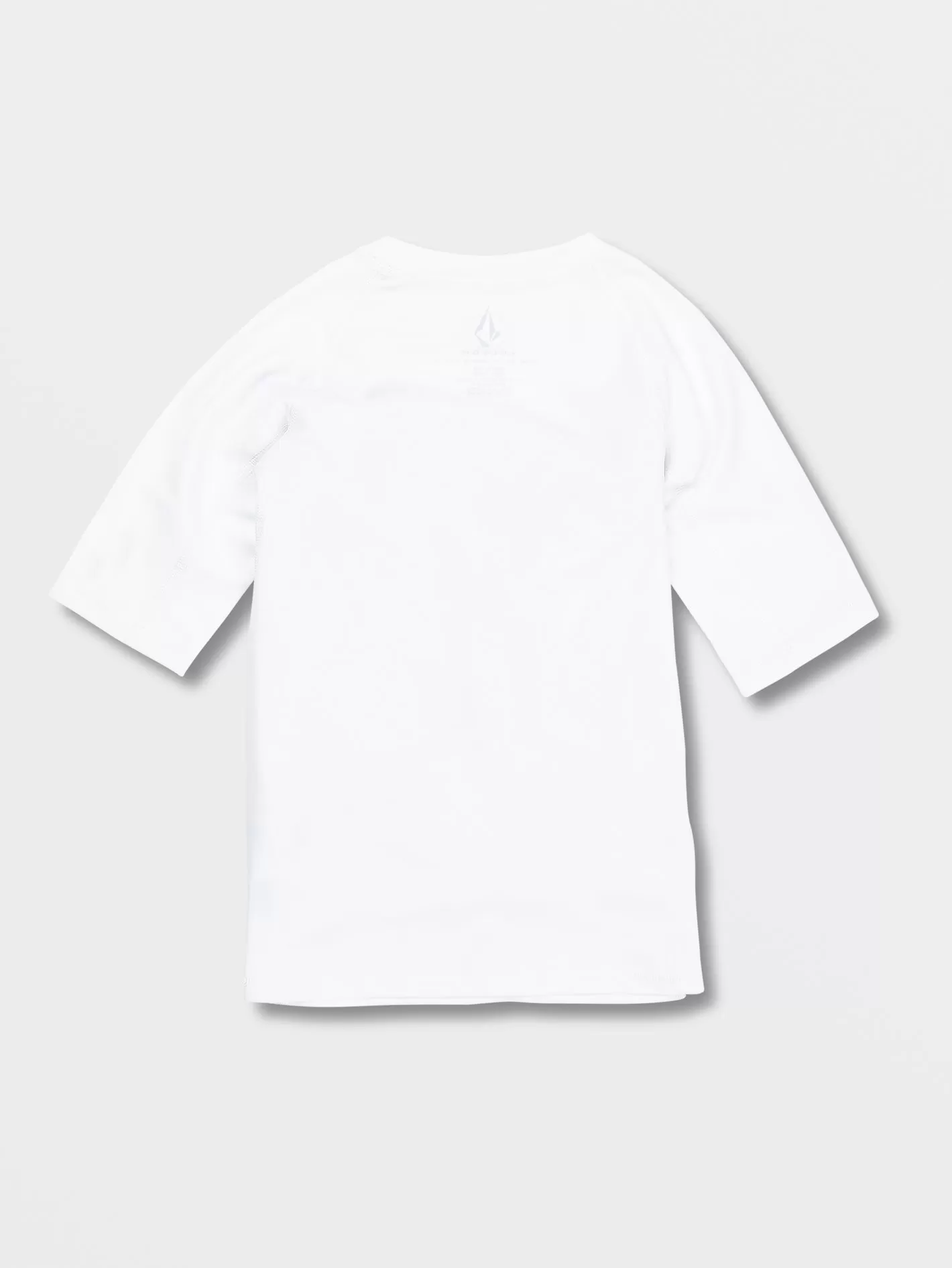 Big Boys Lido Solid Short Sleeve Rashguard - White