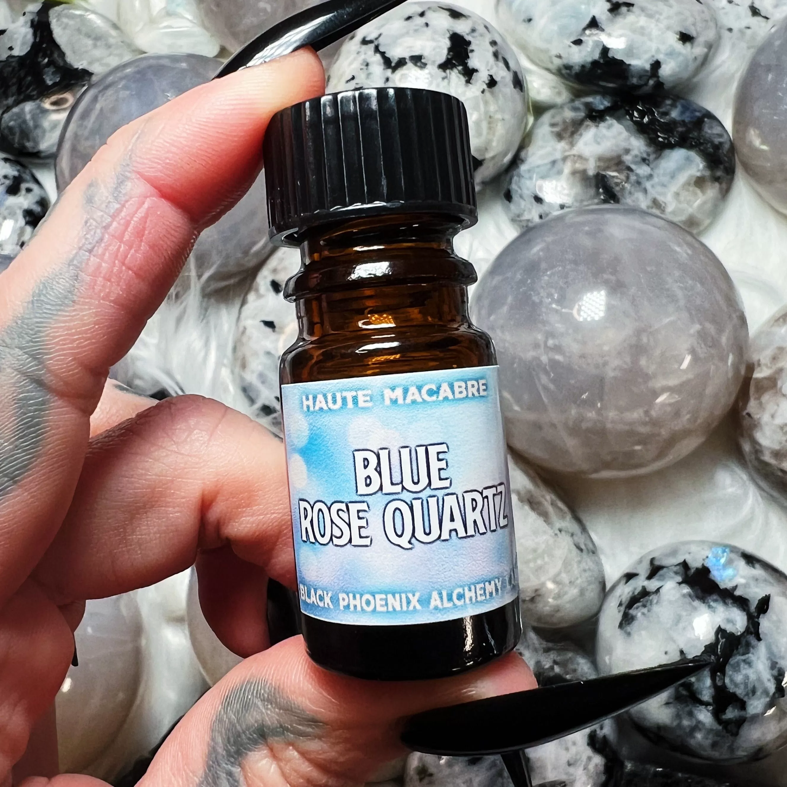 Blue Rose Quartz by Black Phoenix Alchemy Lab