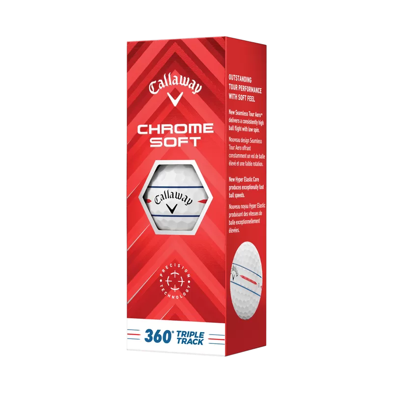 Callaway Chrome Soft 360 Triple Track Sleeve