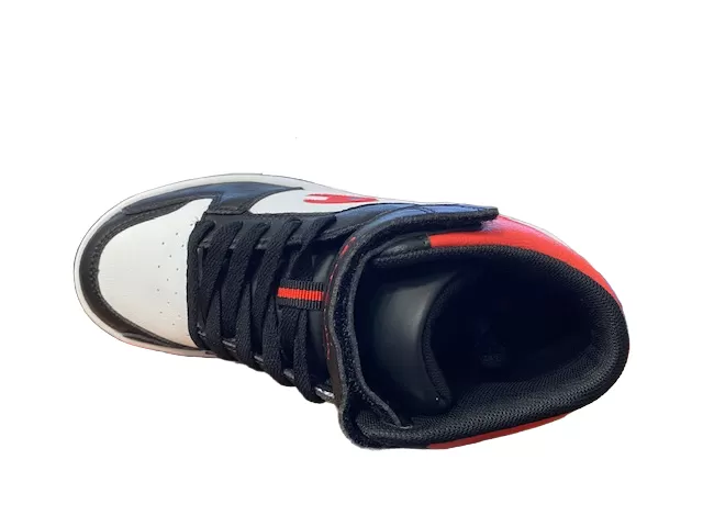 Champion Boys' high shoe with lace and strap Rebound 2.0 Mid GS S32413 KK003 black-navy-red