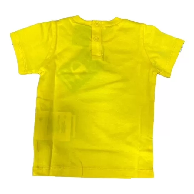 Champion Children's set t-shirt and shorts 305997 YS011 LCD yellow-black