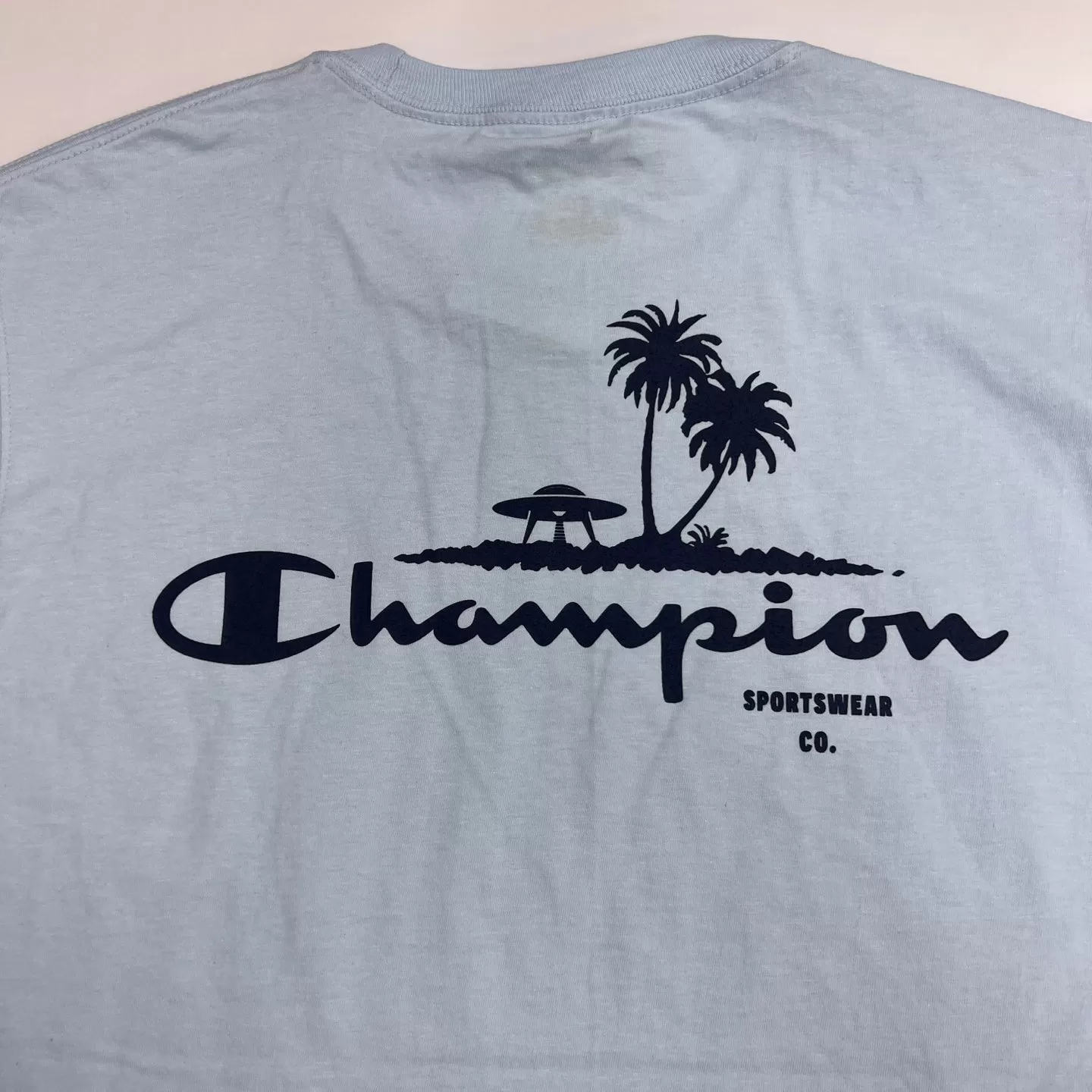 Champion Logo Graphic Print T-Shirt