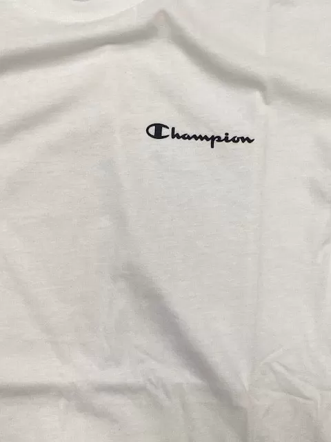 Champion long sleeve men's t-shirt 218293 WW001 WHT white