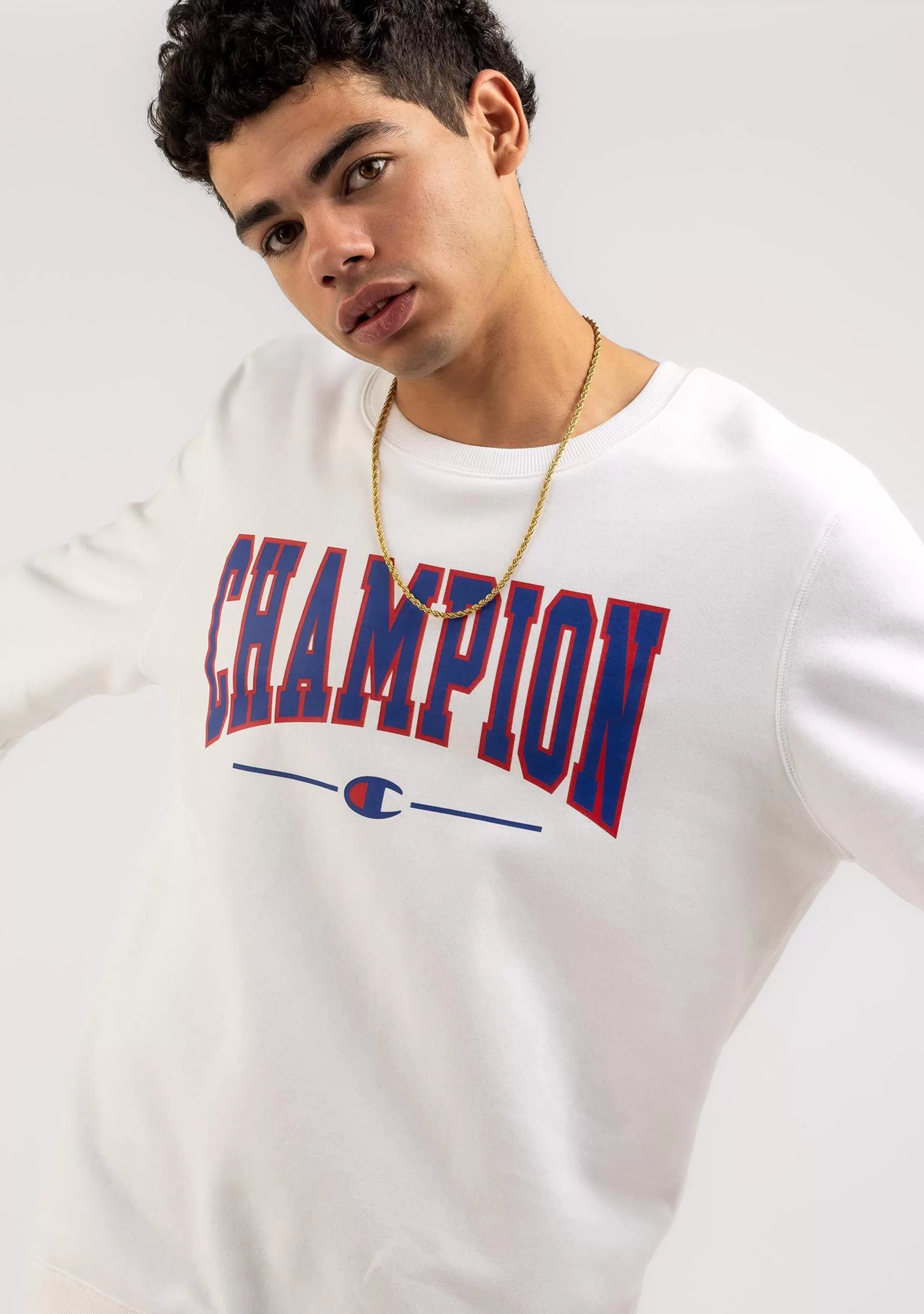 Champion Mens SPS Graphic Crew <br> AUURN OEL