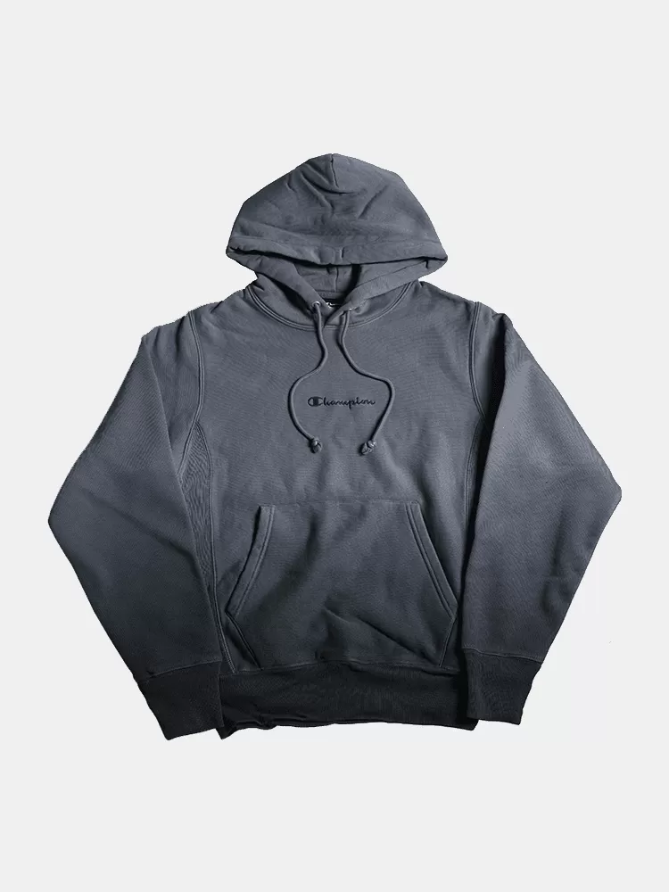 Champion Reverse Weave Ombre Hood - Grey