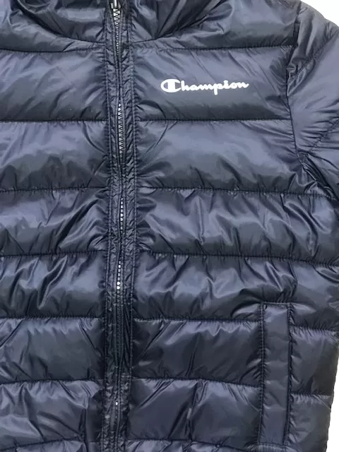 Champion Unisex hooded down jacket 306197 BS501 NNY navy