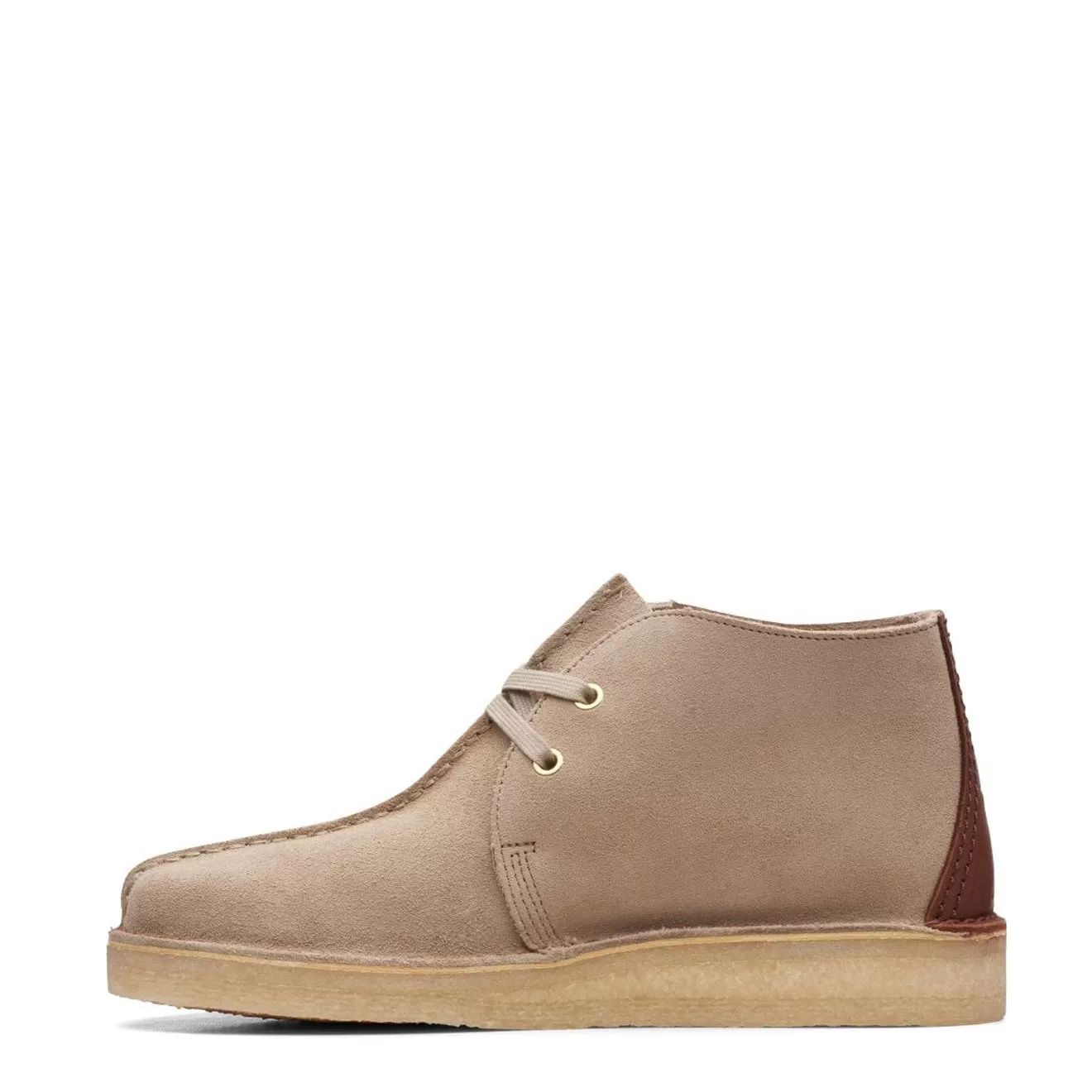 Clarks Originals Trek Hi 50 Shoes Sand Suede