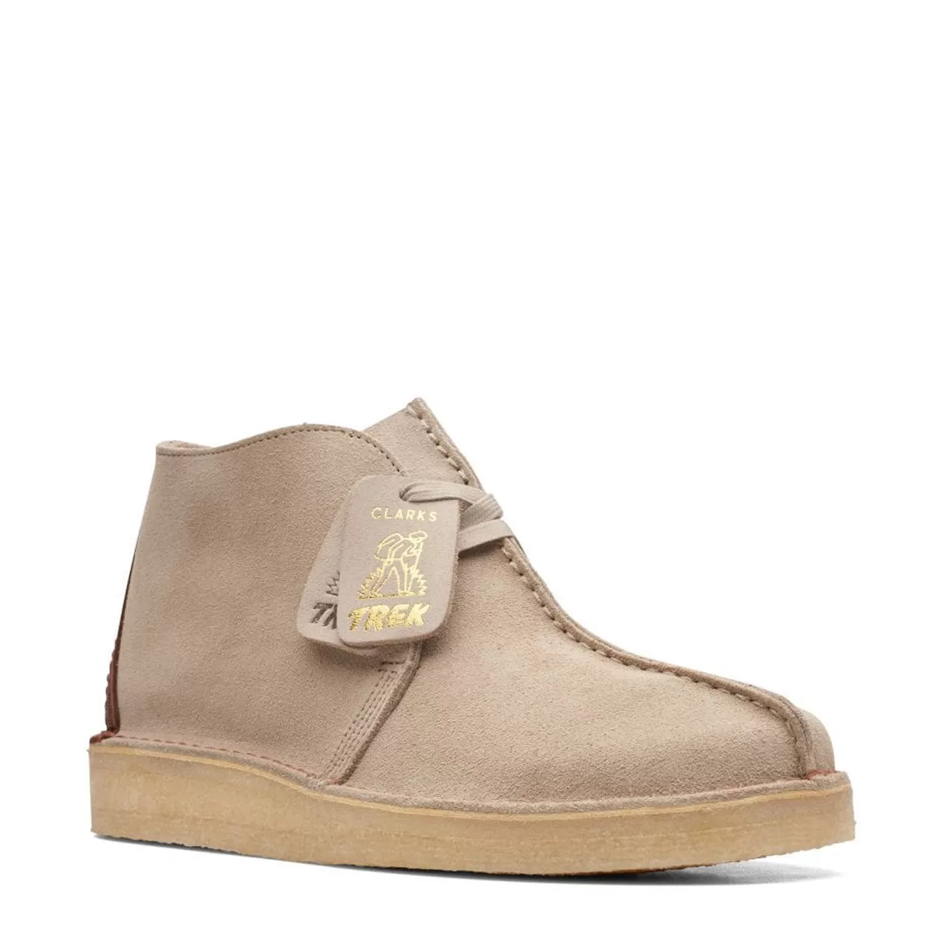 Clarks Originals Trek Hi 50 Shoes Sand Suede