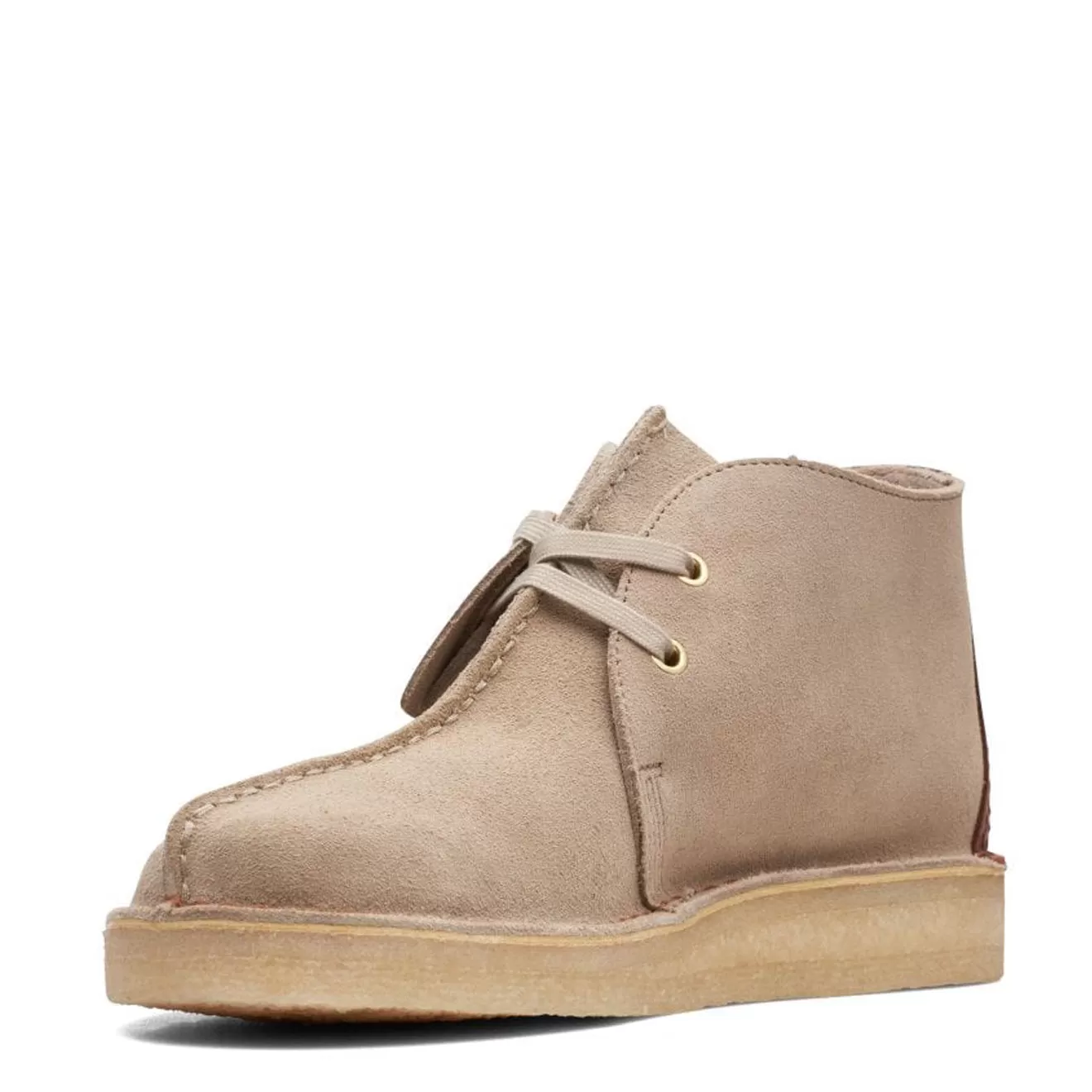 Clarks Originals Trek Hi 50 Shoes Sand Suede