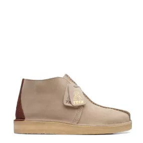 Clarks Originals Trek Hi 50 Shoes Sand Suede