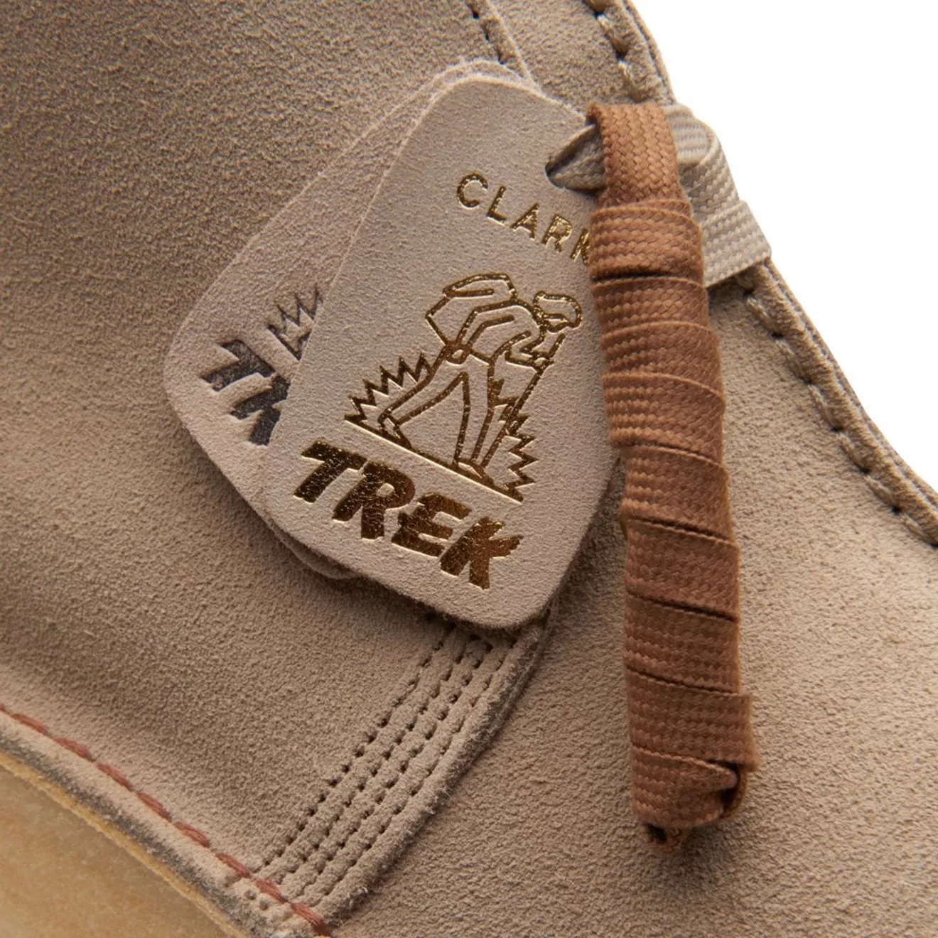 Clarks Originals Trek Hi 50 Shoes Sand Suede