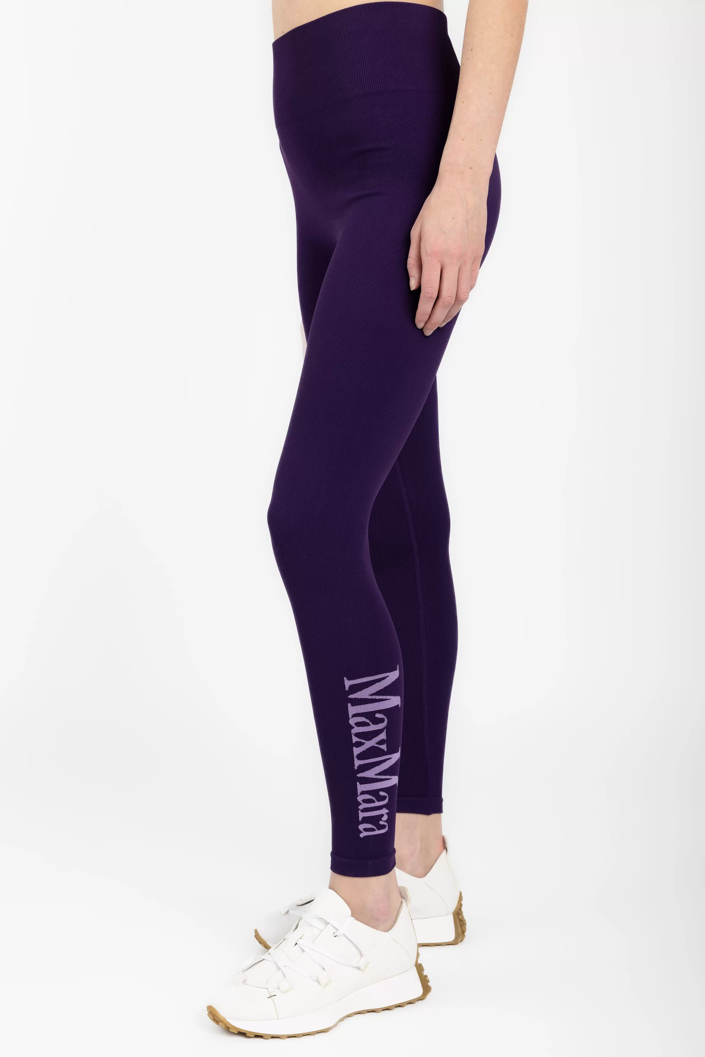 Coccole Knit Legging in Purple