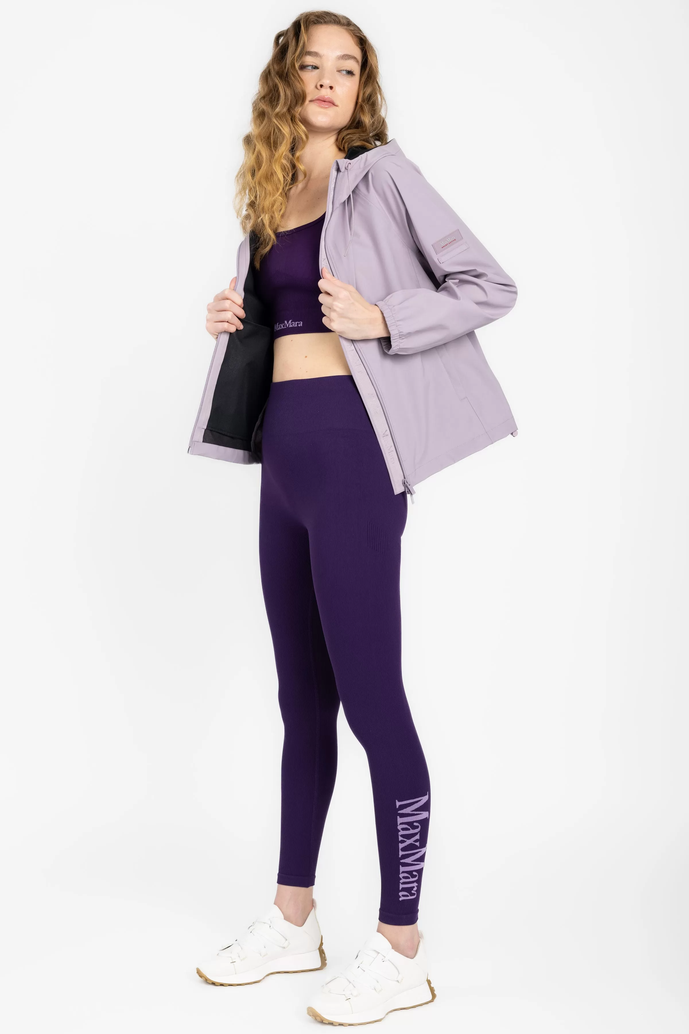 Coccole Knit Legging in Purple