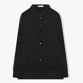 COMMONERS W PANEL SHIRT BLACK