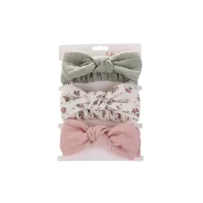 Cotton 3 Piece Baby Headband Set #4