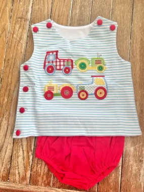 Diaper Set - Tractor