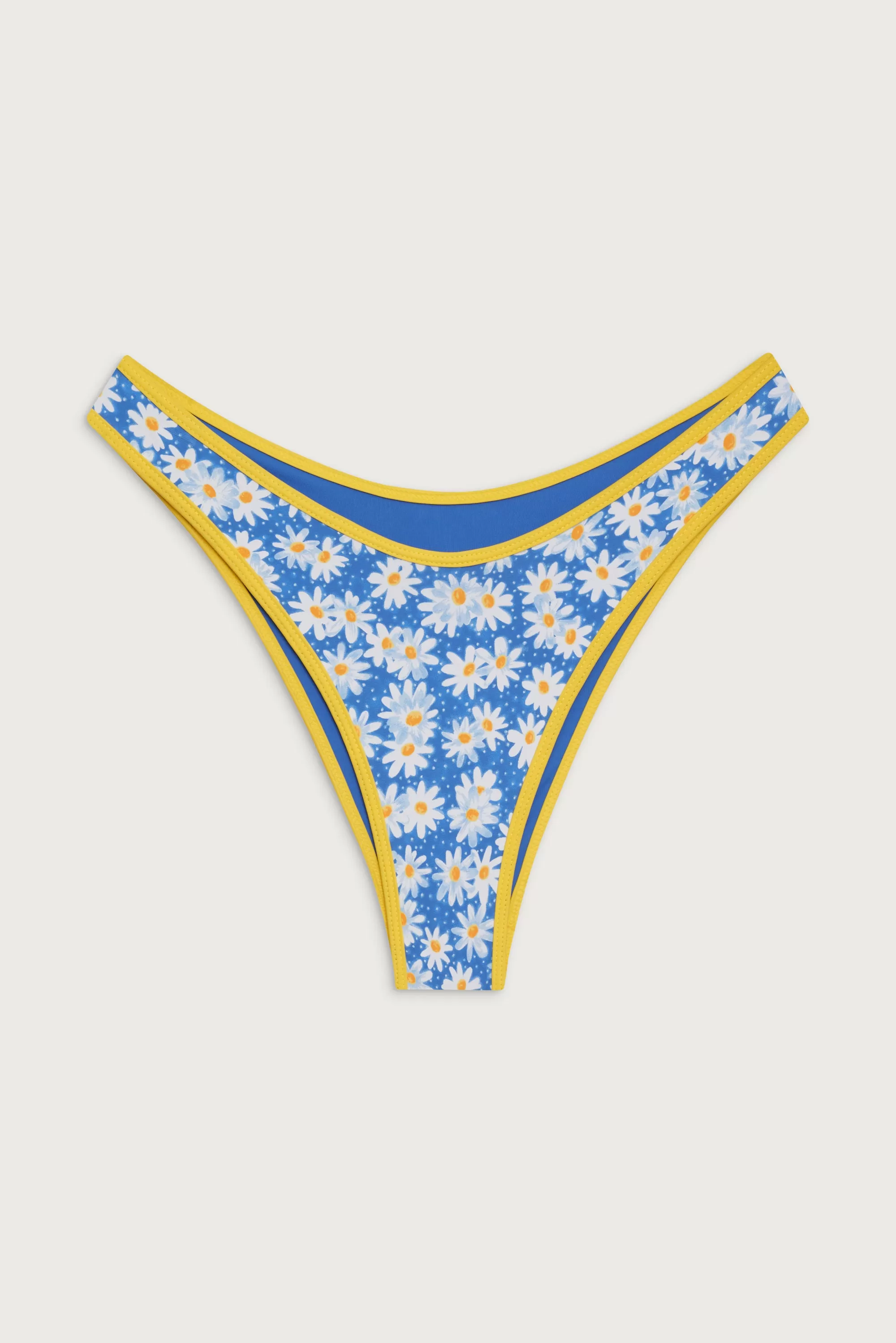 Dove Classic Bikini Bottom - Blue Daisy