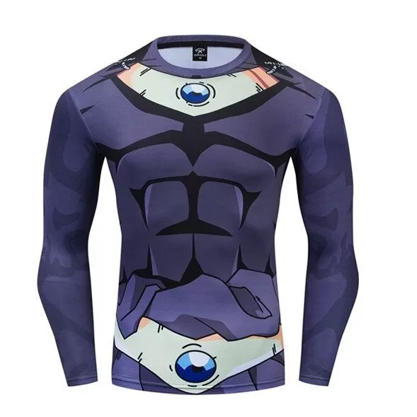 Dragon Ball Z Compression 'Onyx Broly' Premium Long Sleeve Rashguard