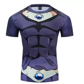 Dragon Ball Z Compression 'Onyx Broly' Premium Short Sleeve Rashguard