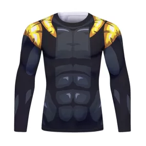 Dragon Ball Z 'Onyx Gogeta' Long Sleeve Elite Rashguard