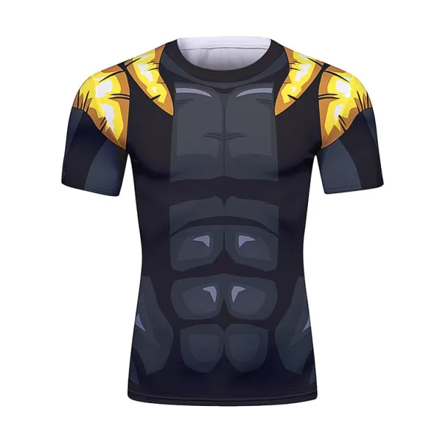 Dragon Ball Z 'Onyx Gogeta' Short Sleeve Elite Rashguard