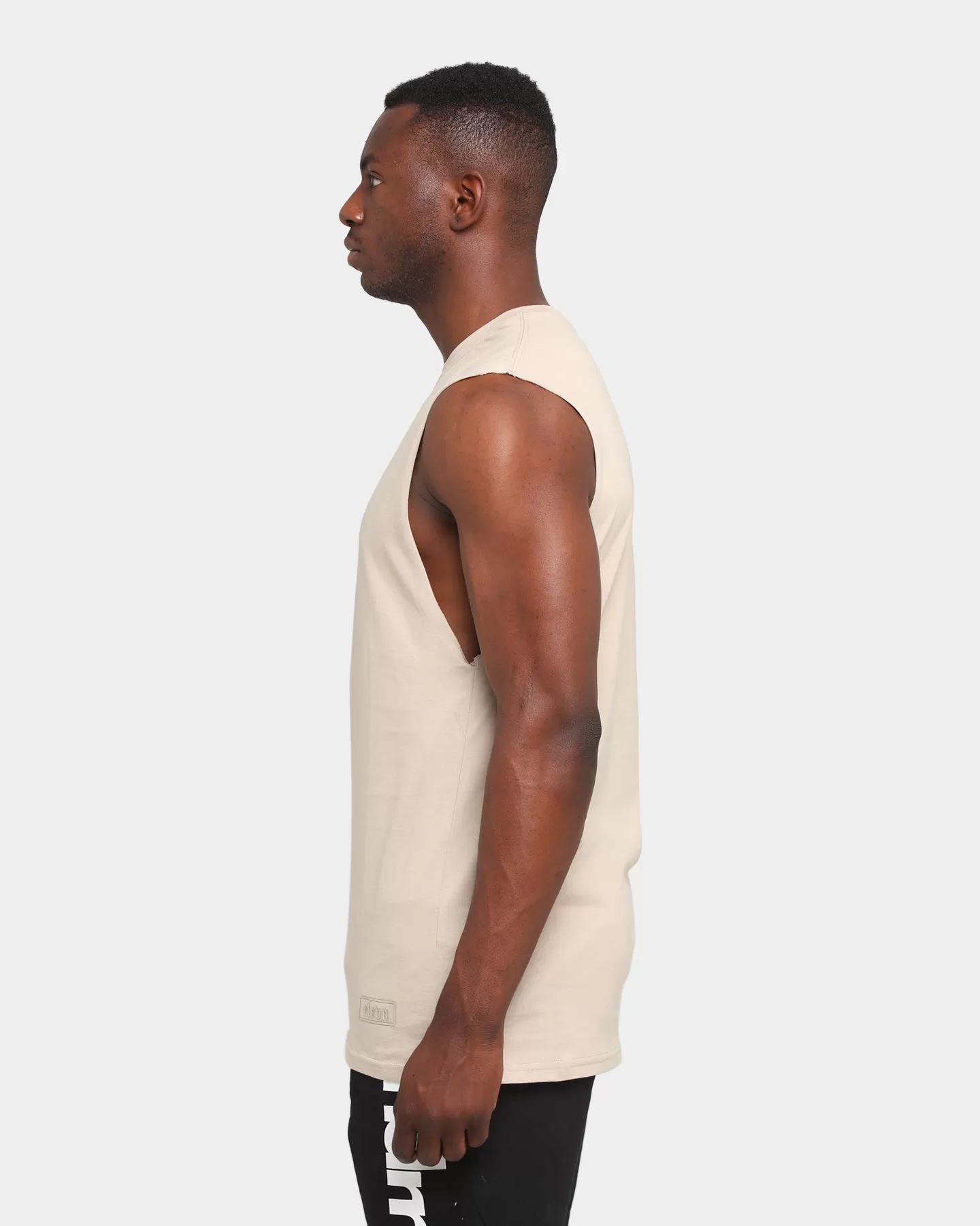 Elevn Clothing Co. Primitive Muscle T-Shirt Beige