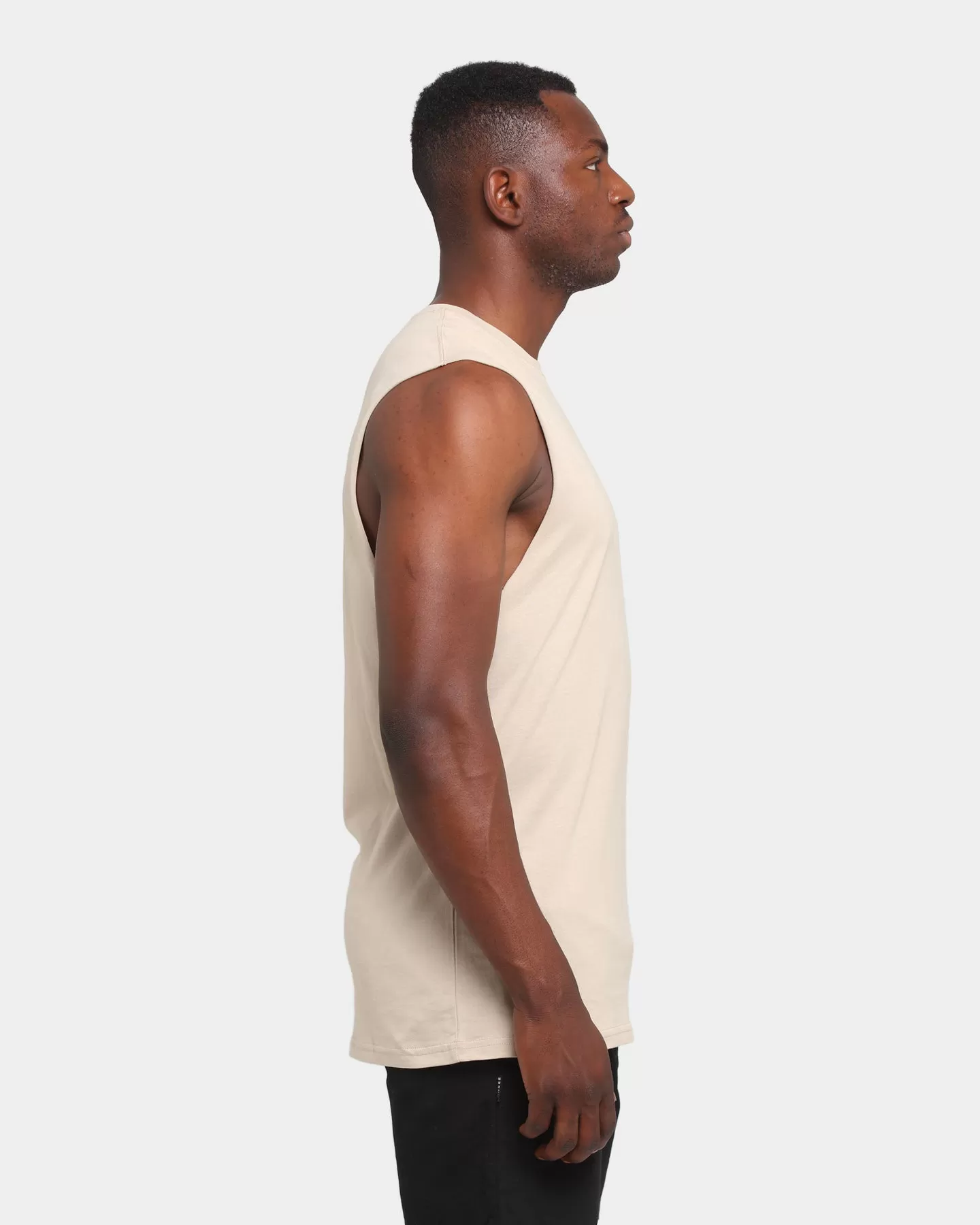 Elevn Clothing Co. Primitive Muscle T-Shirt Beige