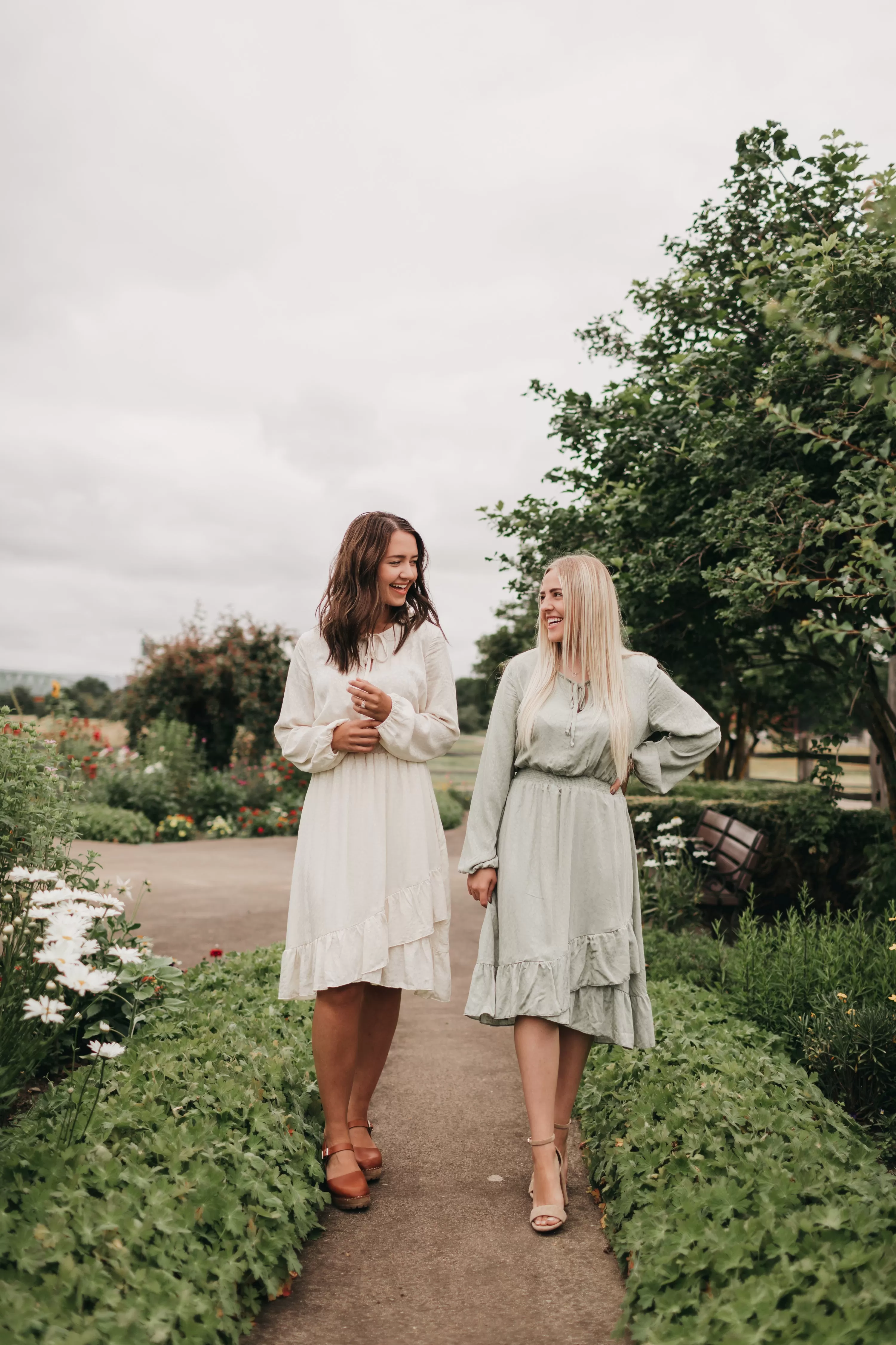 Elizabeth Dress in Sage