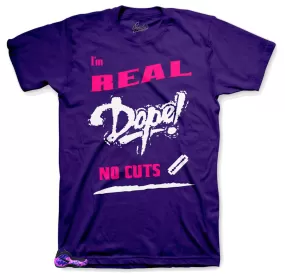 Foamposite Purple Camo Shirt -No Cuts- Purple