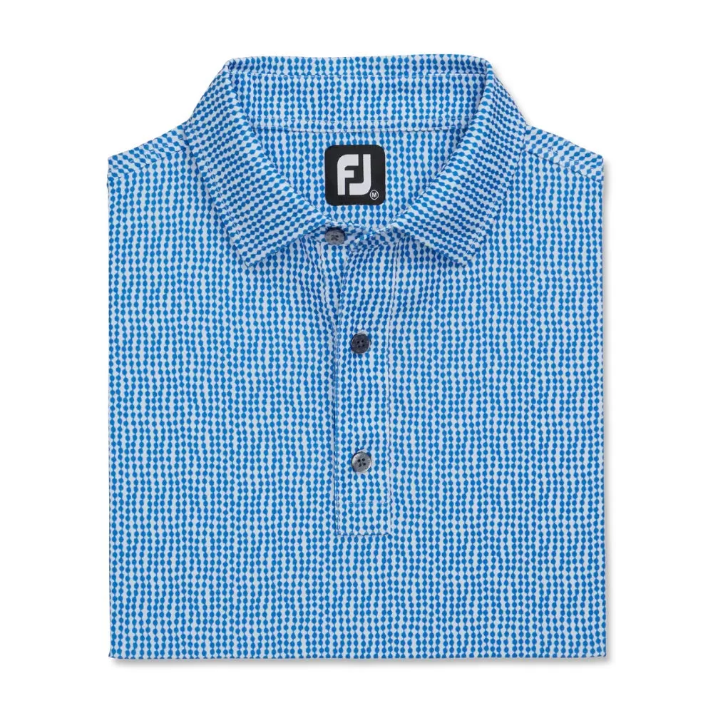 Footjoy Bead Chain Print Polo (Previous Season Style)