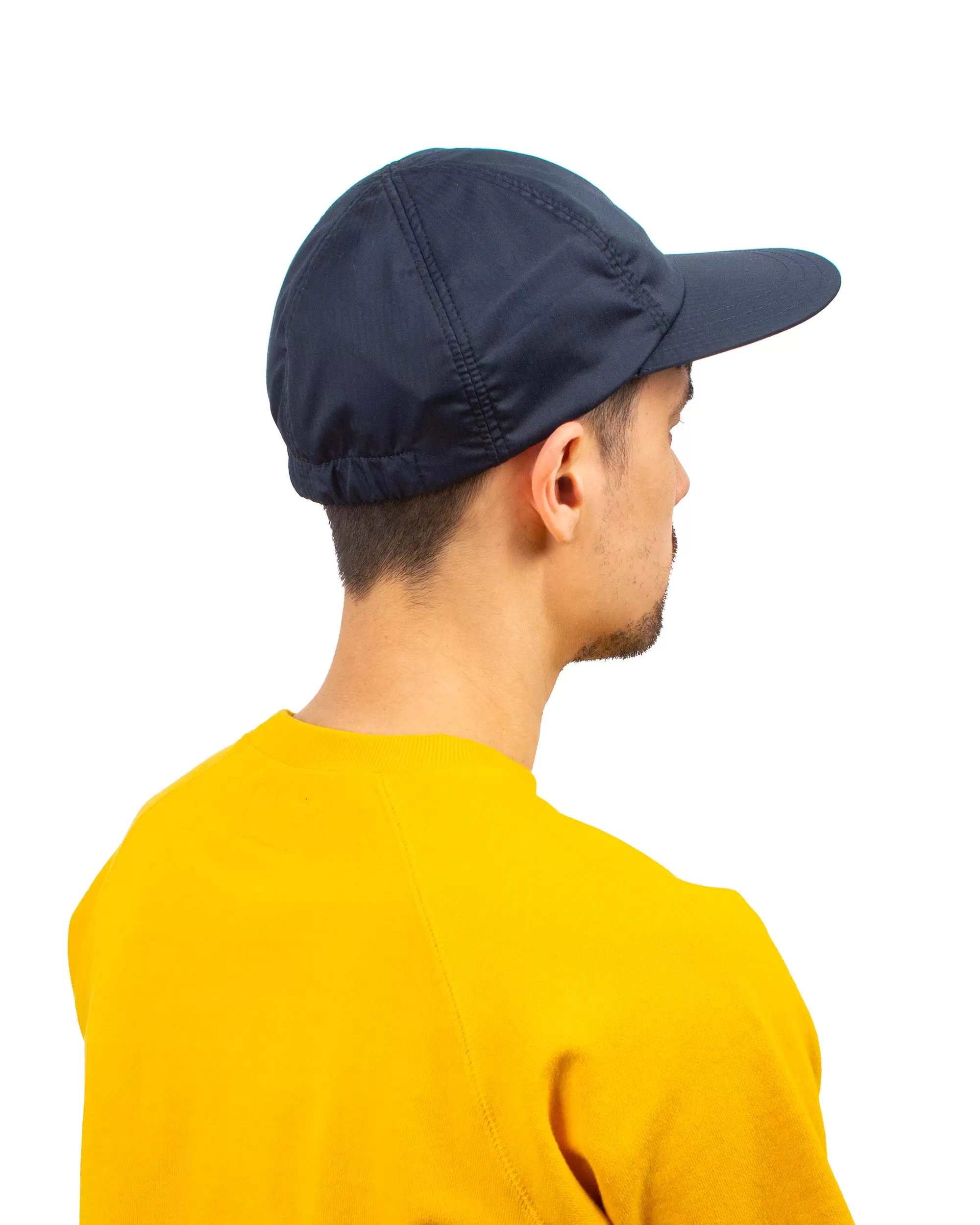 Found Feather Classic 6 Panel Cap Herringbone (CoolMAX) Navy