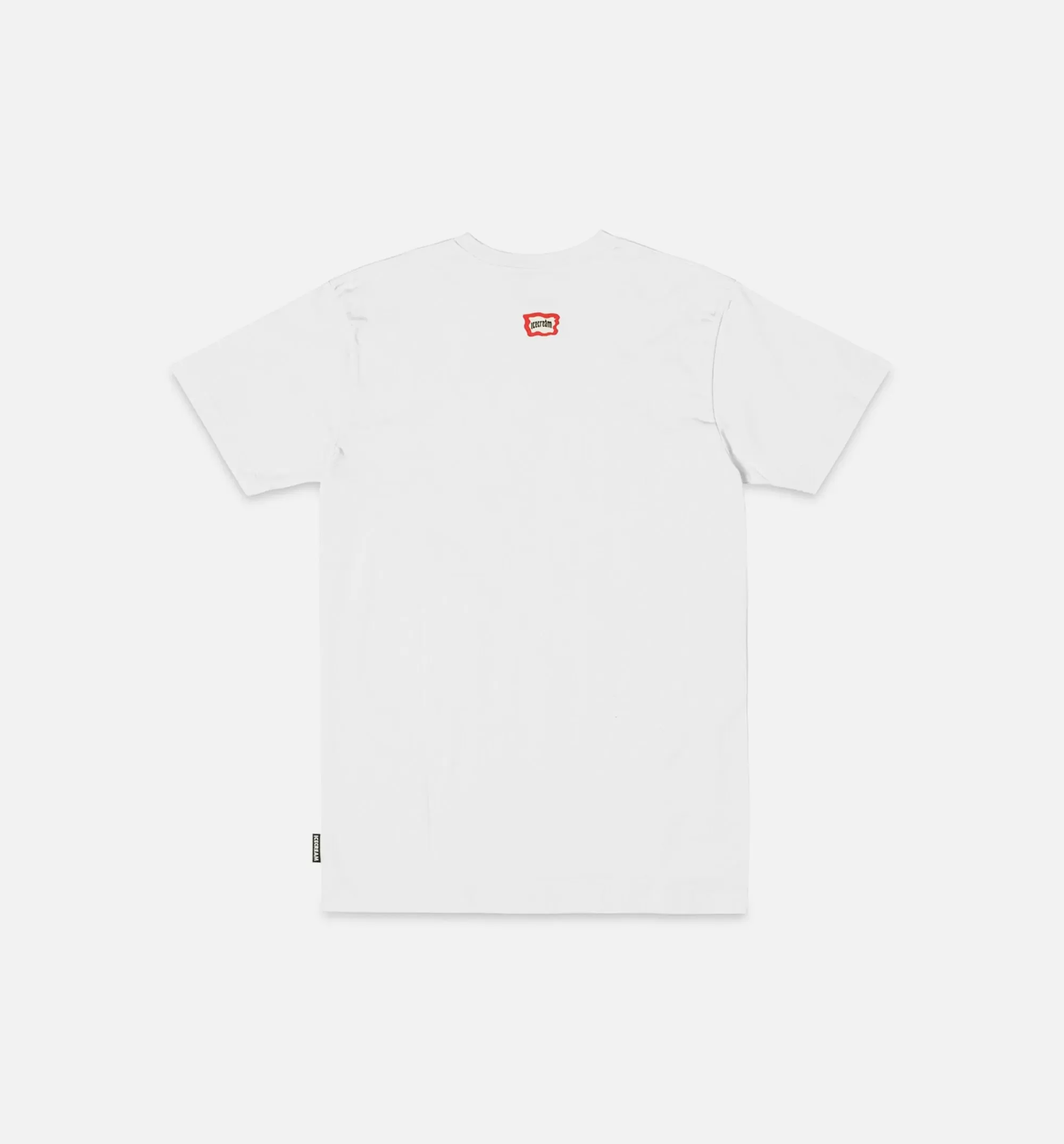 Gleam Short Sleeve Tee Mens T-Shirt - White/Black