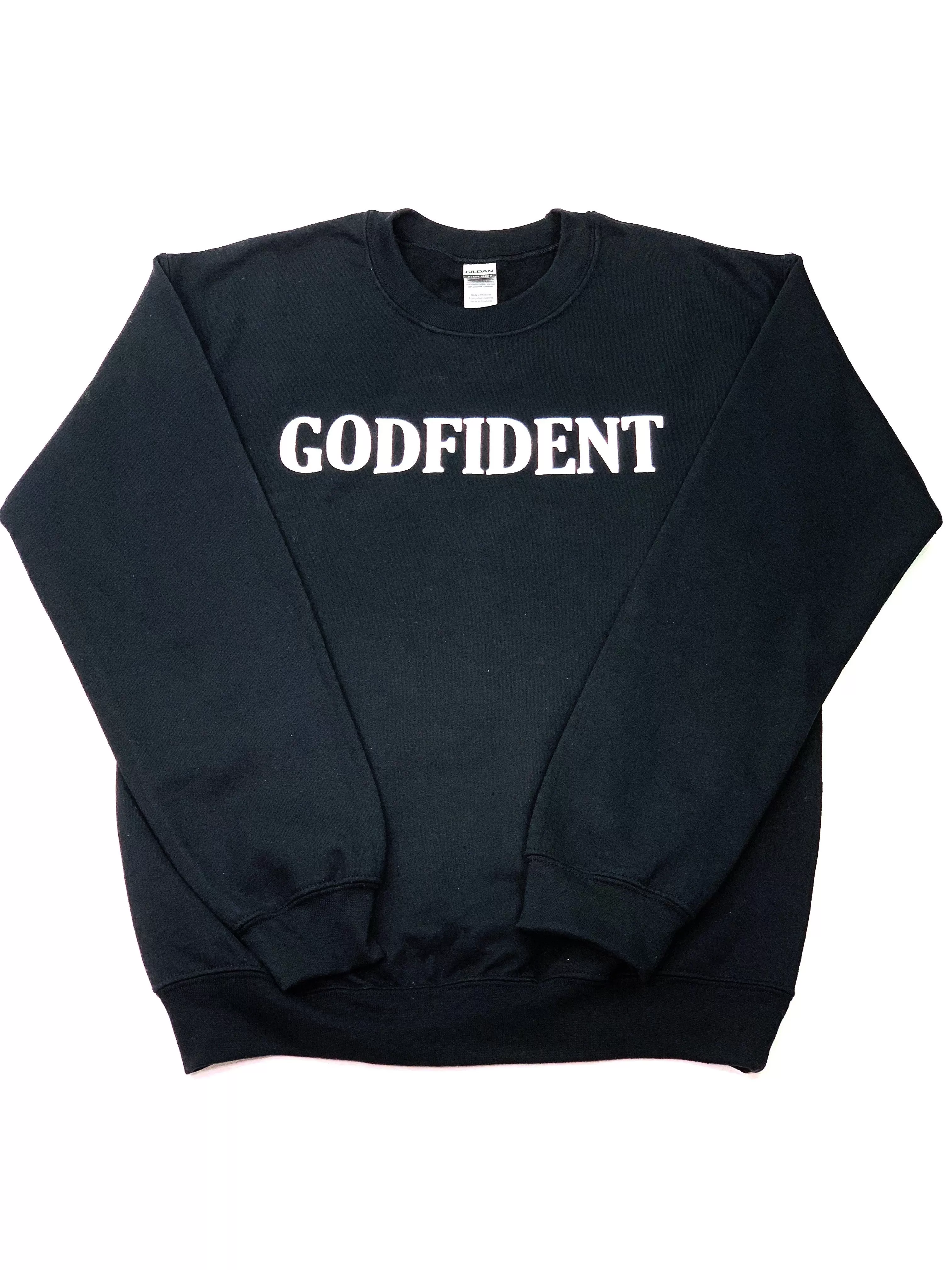 GODFIDENT Sweatshirt - Black and White