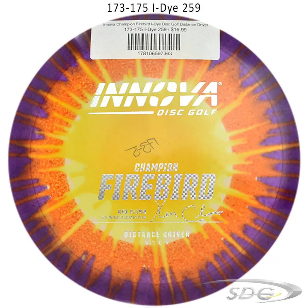 Innova Champion Firebird I-Dye Disc Golf Distance Driver