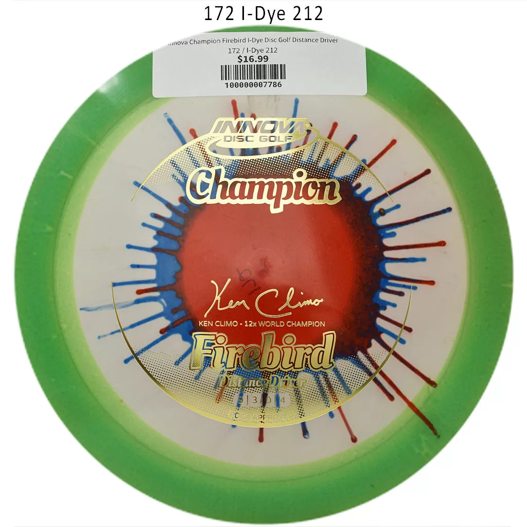 Innova Champion Firebird I-Dye Disc Golf Distance Driver