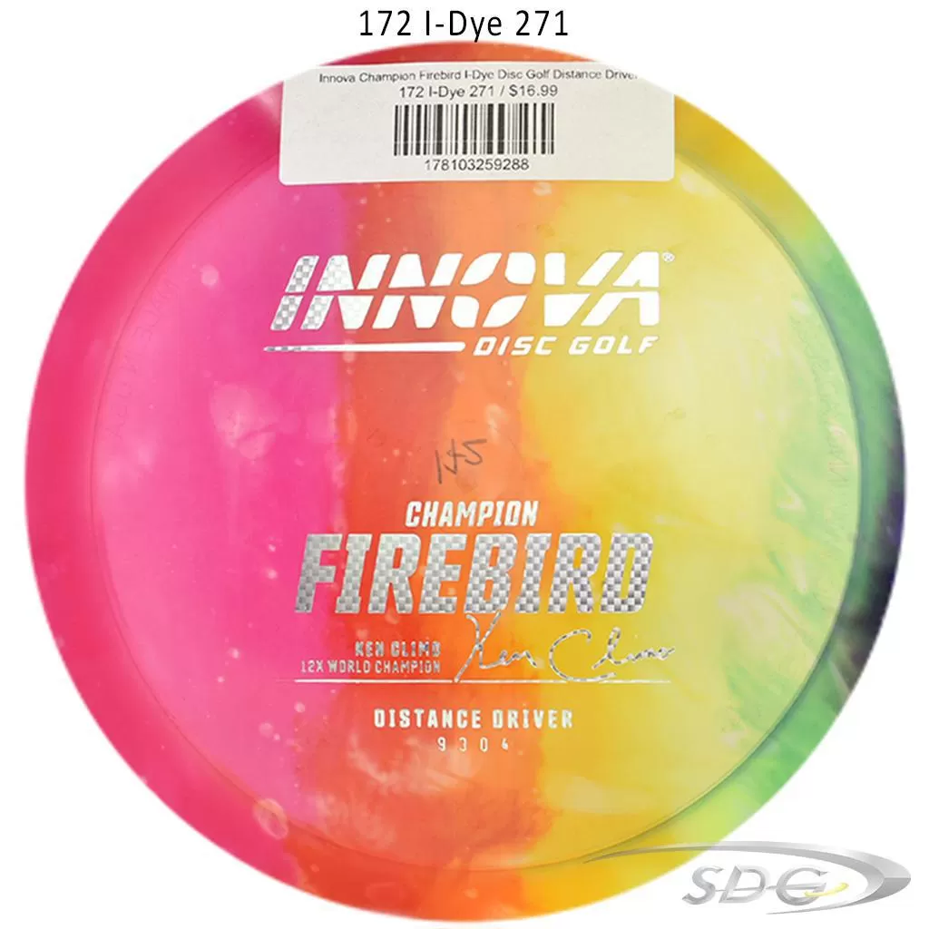 Innova Champion Firebird I-Dye Disc Golf Distance Driver