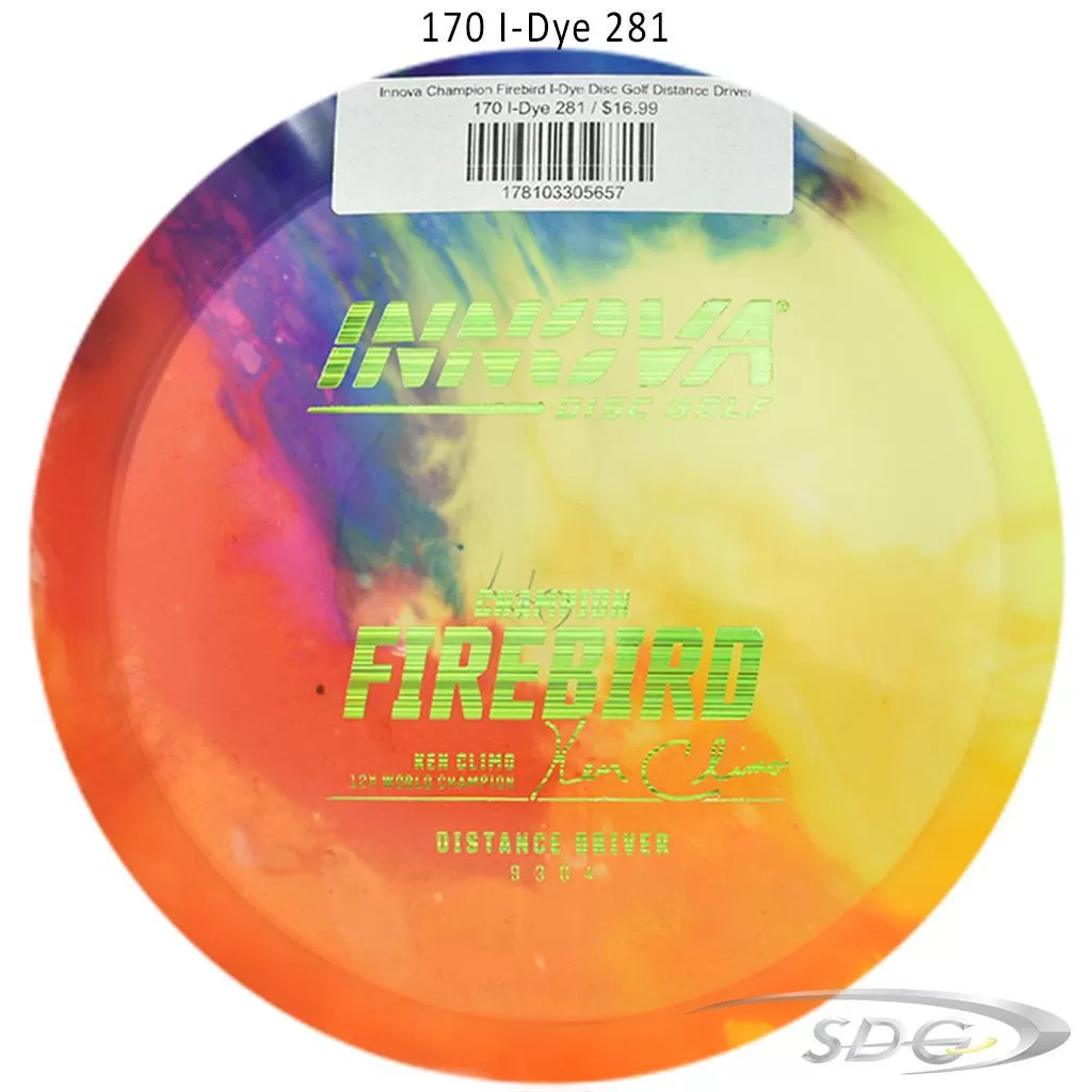 Innova Champion Firebird I-Dye Disc Golf Distance Driver