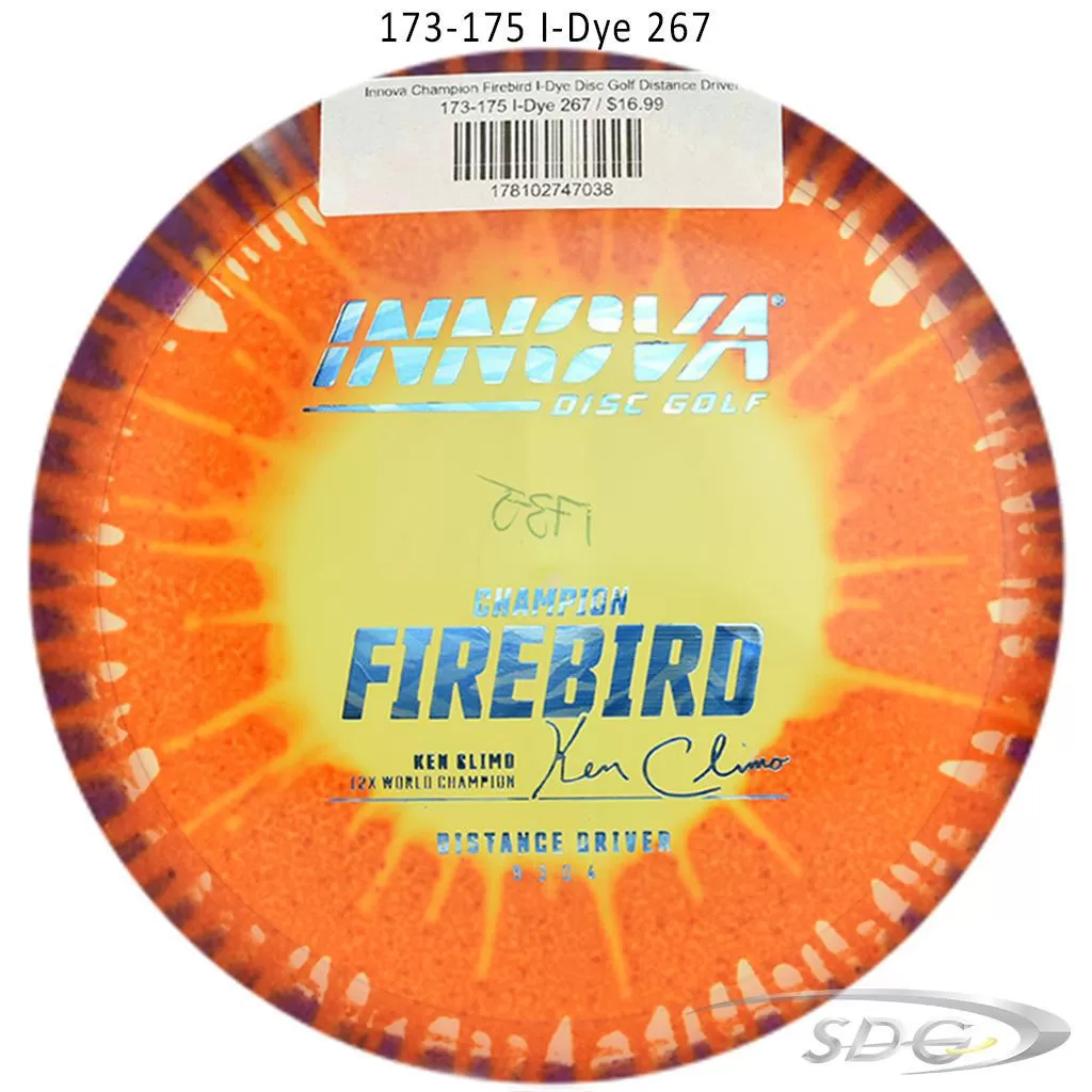 Innova Champion Firebird I-Dye Disc Golf Distance Driver