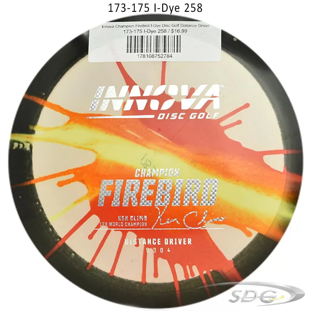 Innova Champion Firebird I-Dye Disc Golf Distance Driver