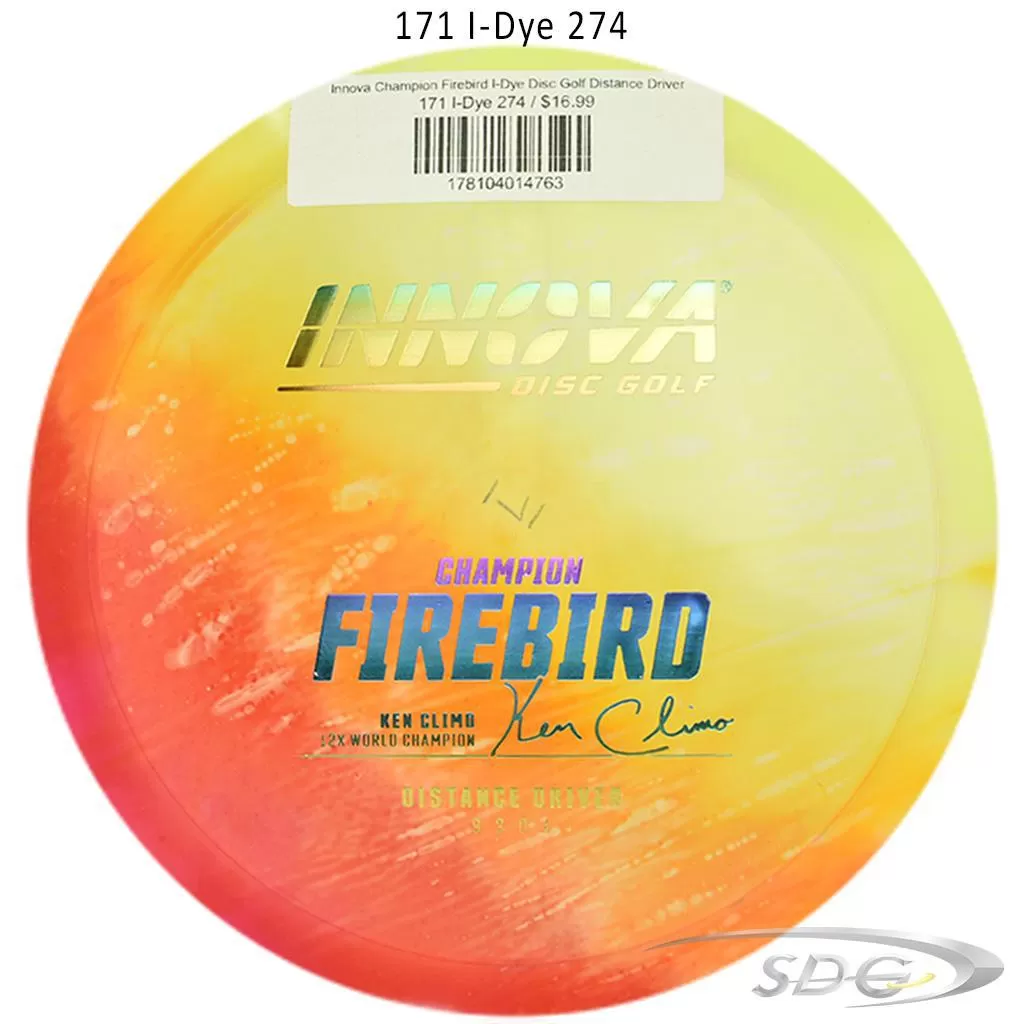 Innova Champion Firebird I-Dye Disc Golf Distance Driver