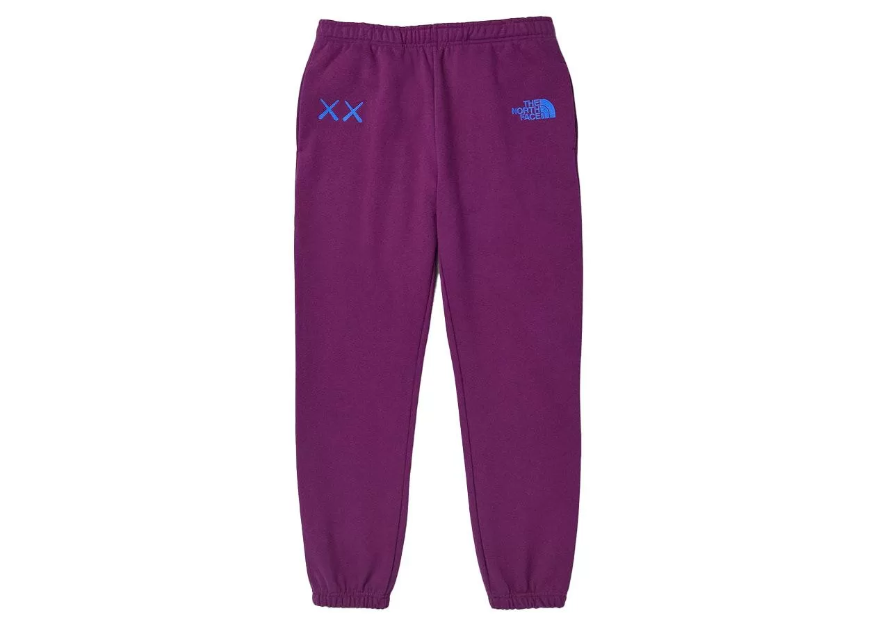 Kaws x The North Face Sweatpant Pamplona Purple