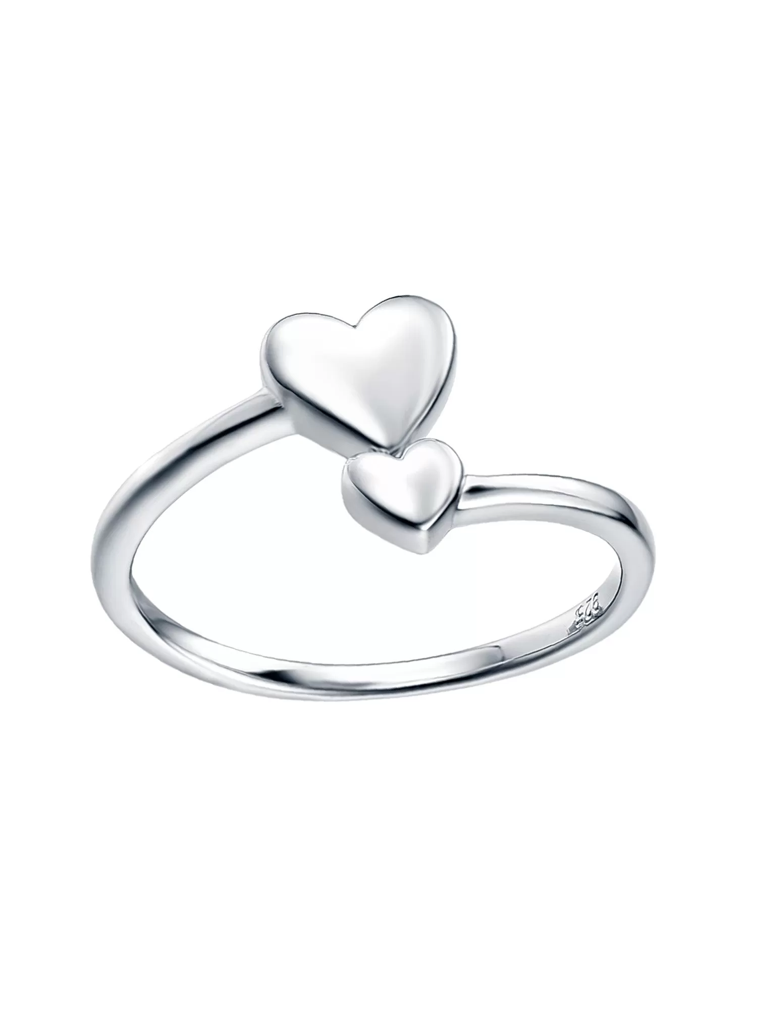 Love Heart Ring In 925 Silver