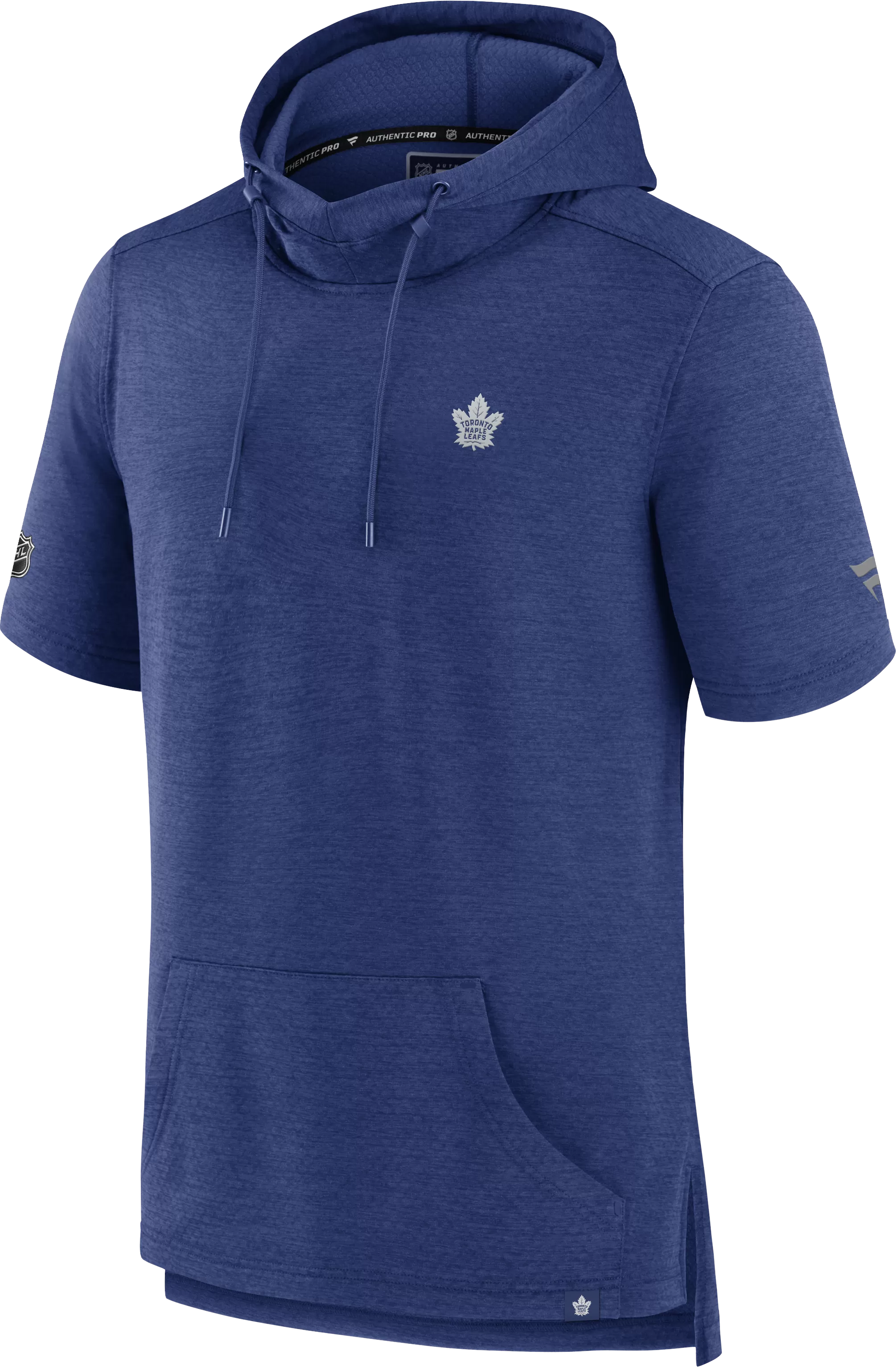 Maple Leafs Fanatics Men's 2023 Authentic Pro Road Short Sleeve Hoody