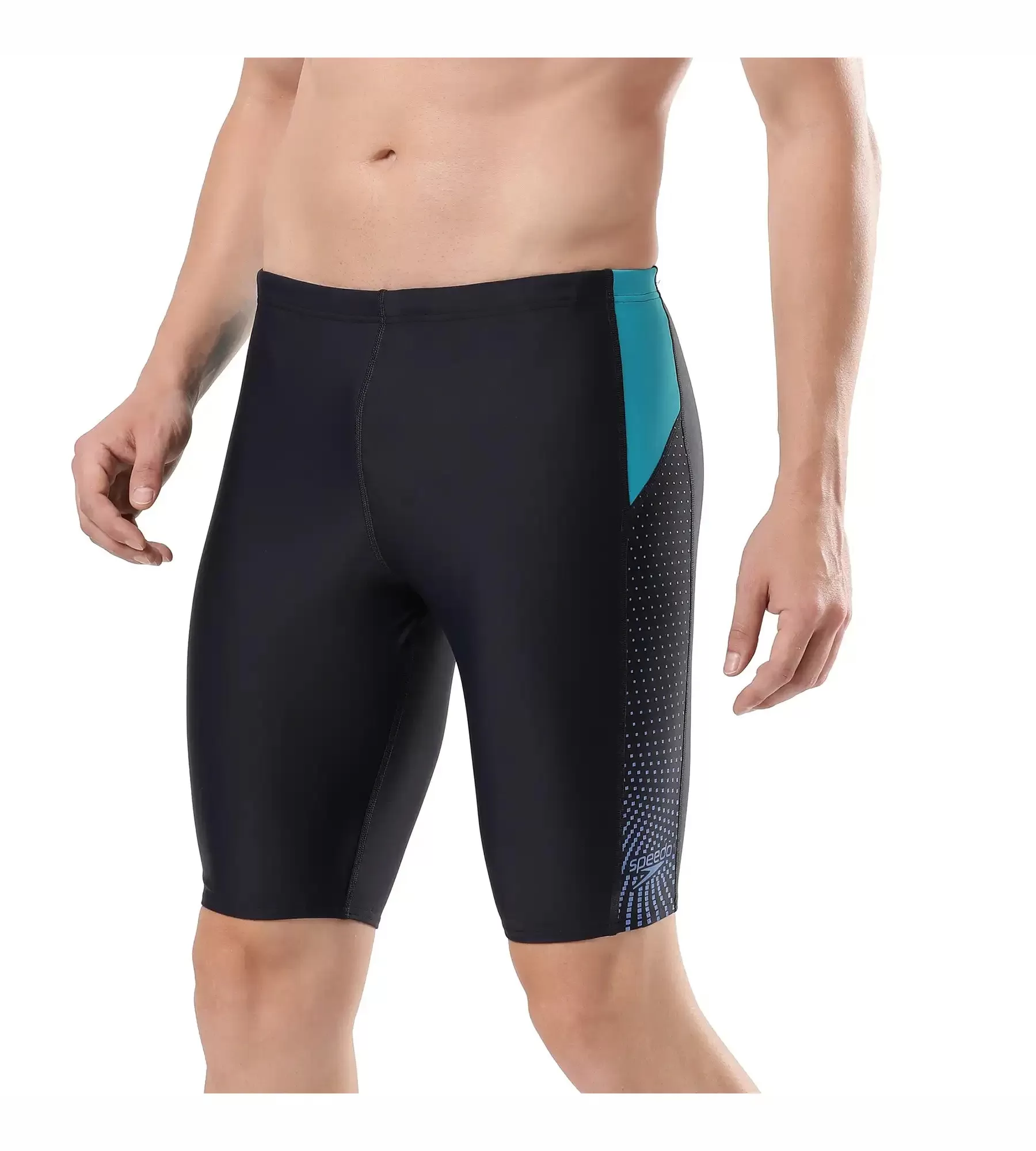 Men's Endurance Dive Jammer - True Navy & Aquarium